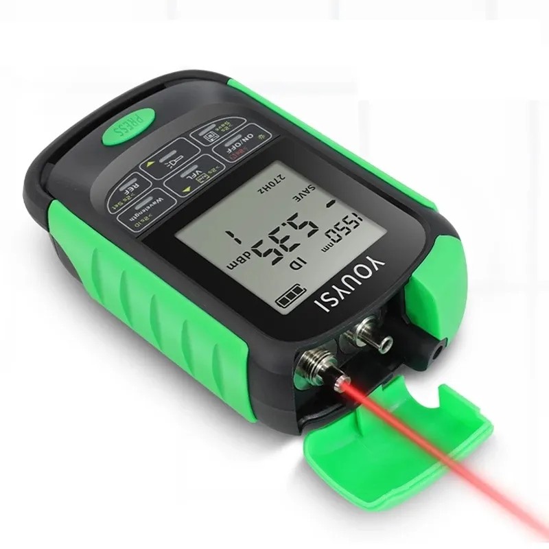 Testeur Fibre Optique Laser/Photomètre et Ethernet RJ45